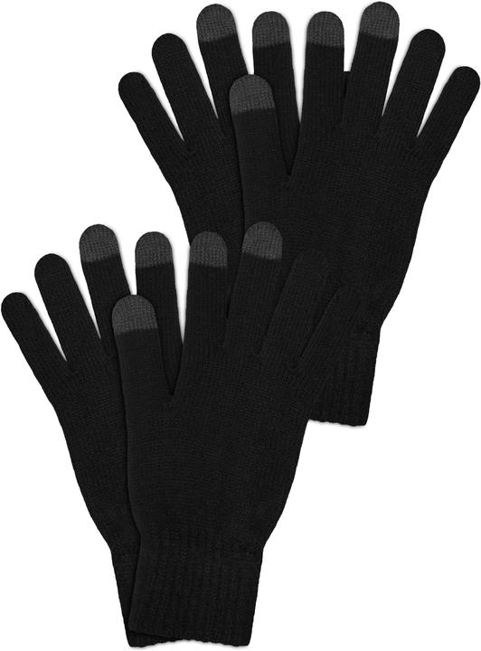 Normani 2er-Pack Touchscreen Handschuhe - 9900 (L, XL)