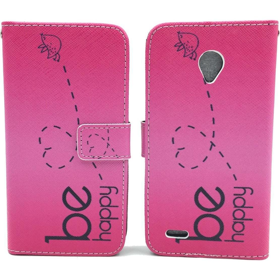 König Design Schutz Handy Hülle für Vodafone Smart Prime 6 Case Cover Tasche Wallet Etui Neu (Vodafone Smart Prime 6), S...