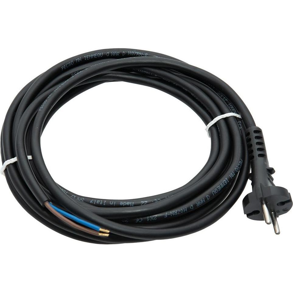 Dotlux Netzkabel 5m schwarz (5 m), Stromkabel