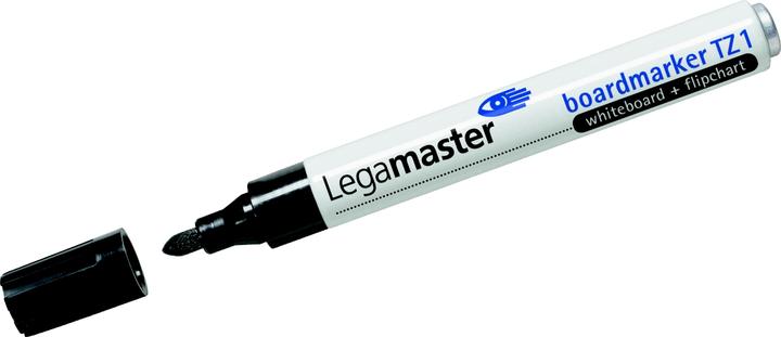 Produktbild Legamaster 10 TZ 1 Whiteboard- und Flipchart-Marker schwarz 1,5 - 3,0 mm (Schwarz, 3 mm, 10 x)