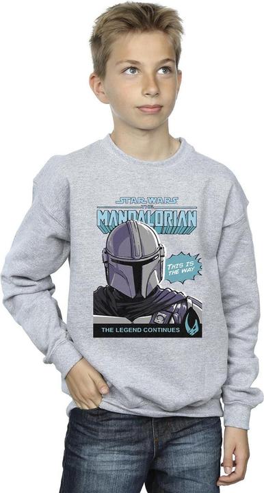 Produktbild Star Wars Mando Comic Cover Sweatshirt Jungen (116)