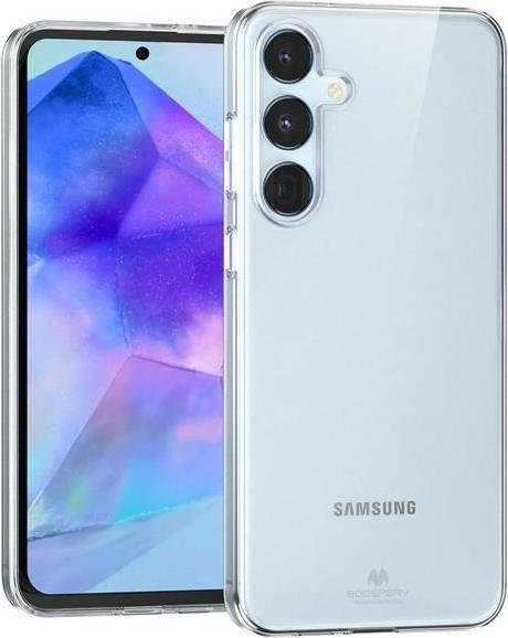 Actual product image Clear Jelly case for Samsung Galaxy A55 5G transparent (Samsung Galaxy A55)