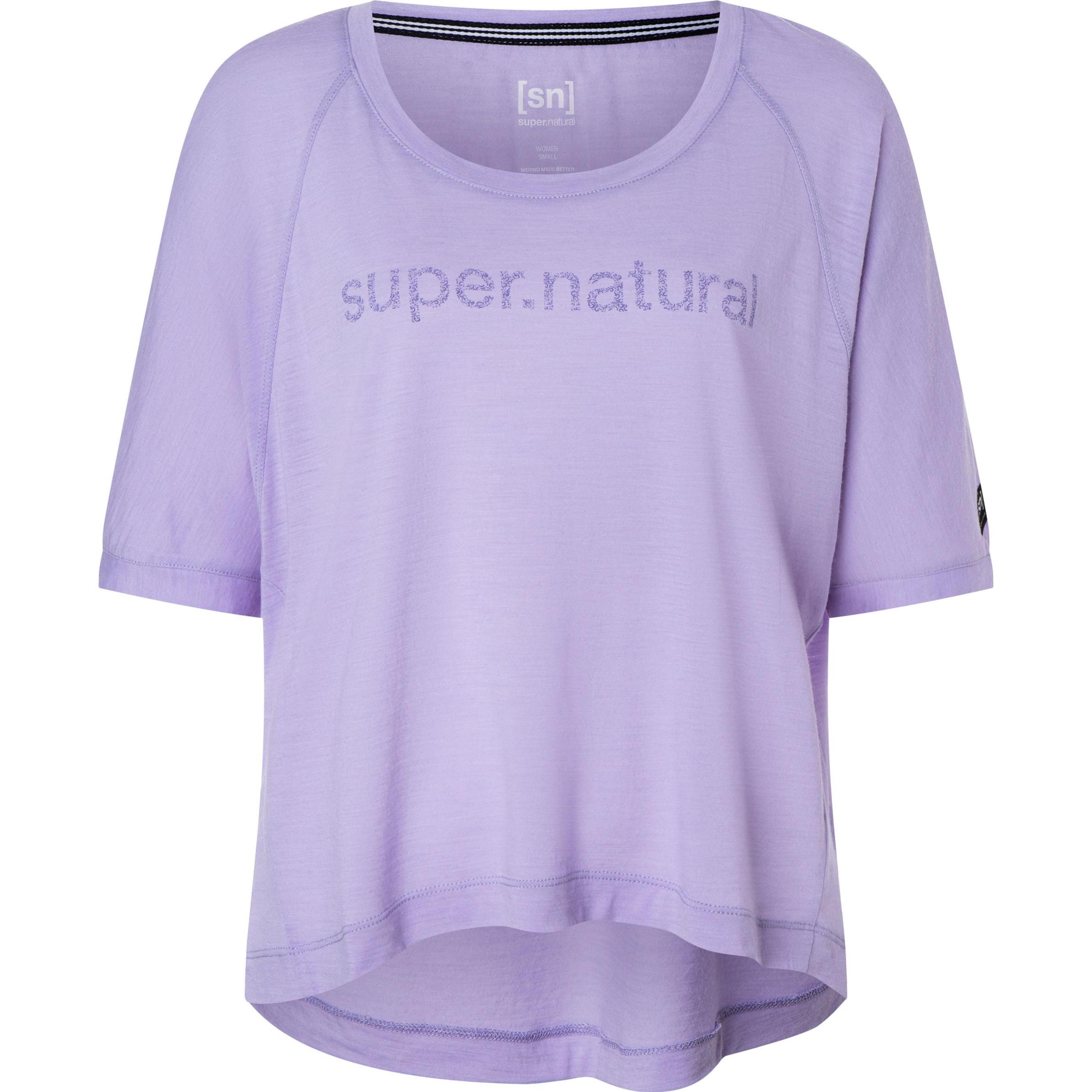 Super Natural, Damen, Funktionsshirt, Liquid Flow (XS), Violett, XS