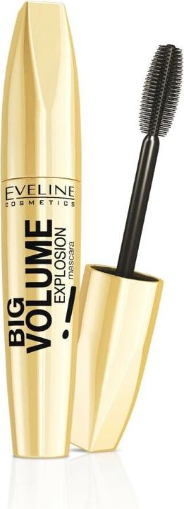 Actual product image Eveline Cosmetics Big Volume Mascara for maximum lash volume 11ml (Deep black)
