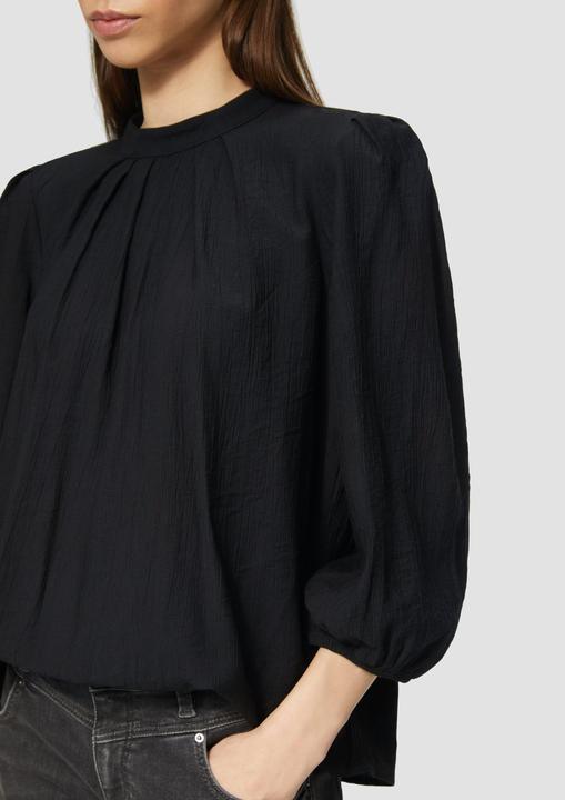 Image du produit s.Oliver Bluse Viskosemix-Bluse mit Crinkle-Struktur (38)