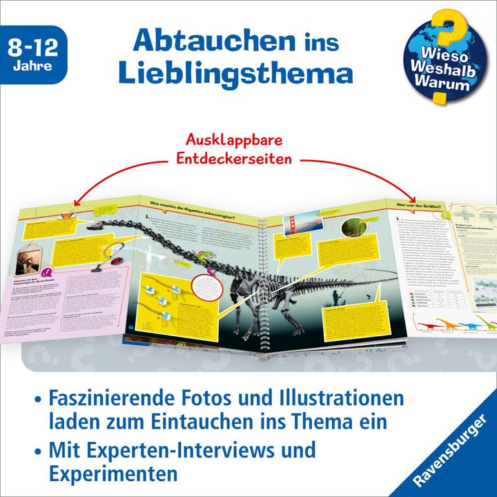 Produktbild Ravensburger Dinosaurier (Deutsch, Franziska Lorenz, Stefan Greschik, Jochen Stuhrmann, 2015)