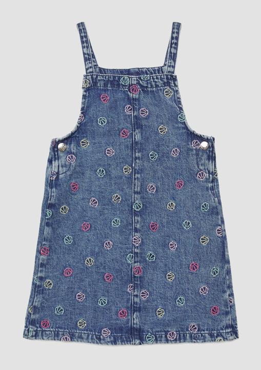 Produktbild S.Oliver Kleid Besticktes Denimkleid mit längenverstellbaren Trägern (104)