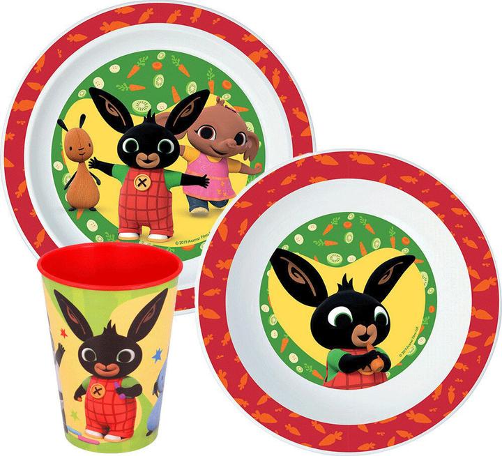 Actual product image Procos Bing glücklich Bunny Geschirr, Mikroplastik-Set, p