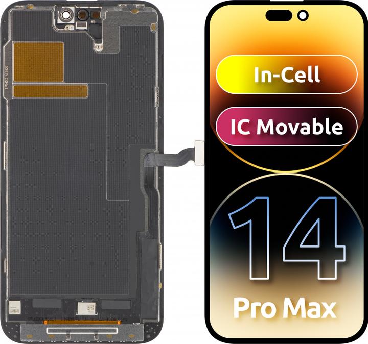 Actual product image OEM ZY In-Cell display (Display, iPhone 14 Pro Max)