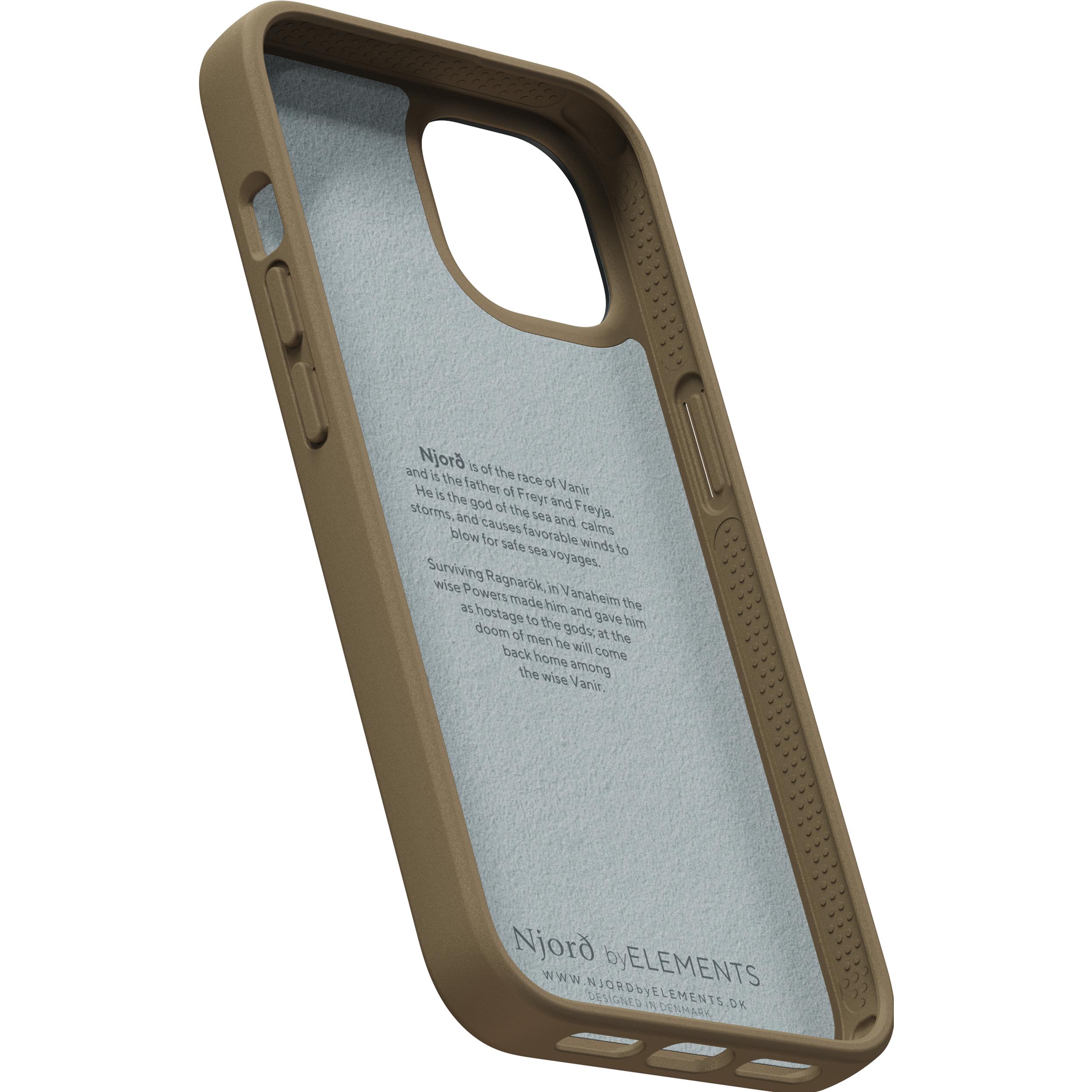 Thumbnail - Njord COMFORT+ CASE IPHONE 14 (6.1) (Apple iPhone 14), Smartphone Hülle, Beige