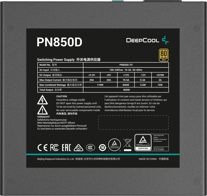 Produktbild Deepcool PN850D (850 W)