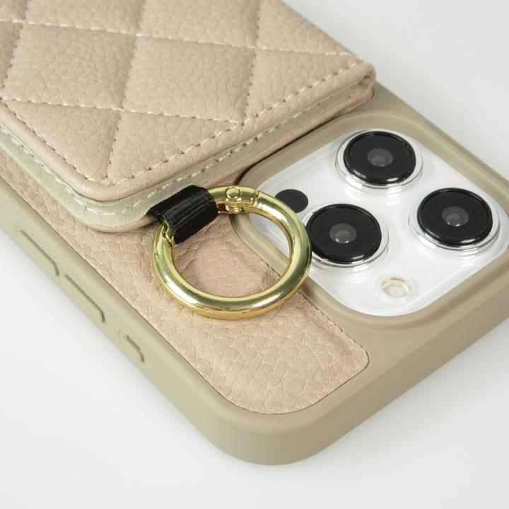 Immagine prodotto PhoneLook Hülle Gepolstertes Leder mit Spiegel und Kartenfach grosse abnehmbare Riemen (Apple iPhone 15 Pro)