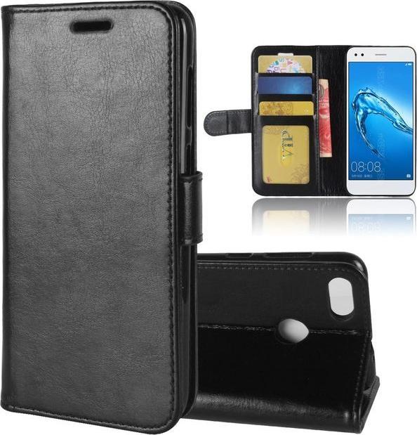 Actual product image MU Classic Crazy Horse Leather Cover (Huawei Y6 Pro (2017))