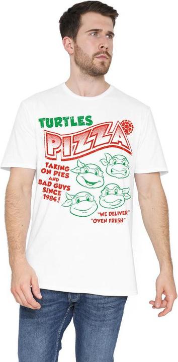 Immagine prodotto Teenage Mutant NT Turtles Pizza Maglietta Uomo (XL)
