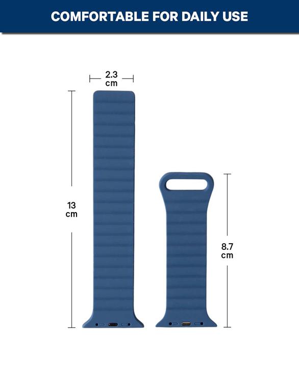 Actual product image Deltalabs Armband zur Apple Watch, magnetisch (Silicone)