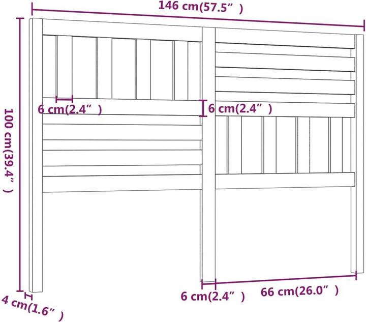 Produktbild VidaXL Kipper (146 x 4 x 100 cm)