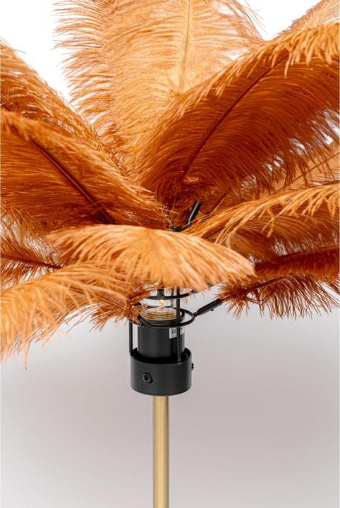 Image du produit Kare Design Lampe de table Feather Palm Rusty Red 60cm (E27)