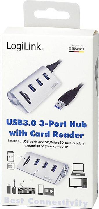 Productafbeelding LogiLink CR0045 (USB-A, 5 ports)