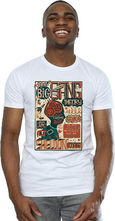 Produktbild Big Bang Theory Infografik Poster TShirt (S)