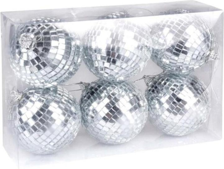Image du produit Boland Boules disco (6 pcs)