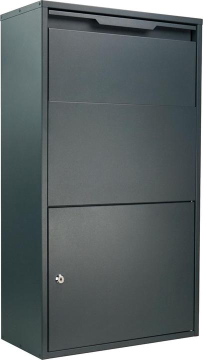 Actual product image Mocavi Parcel box PBox 55 anthracite fuse slot RAL 7016