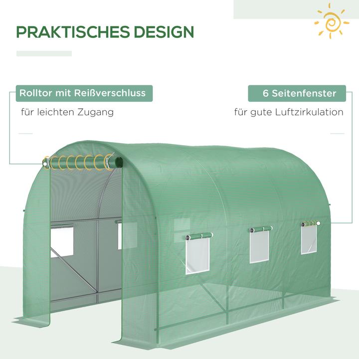 Produktbild Outsunny Foliengewächshaus