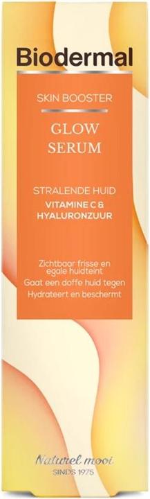 Actual product image Bioderma Biodermal Skin Booster Glow Serum - Serum For Radiant Skin With Hyaluronic Acid And Vitamin C - Hyal (30 ml)
