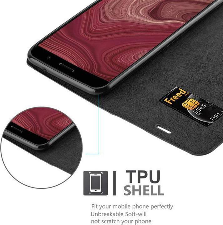 Produktbild Cadorabo Book Invisible Magnet Cover (HTC U11)