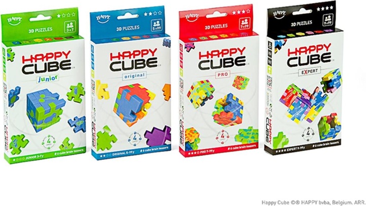 Actual product image Happy Cube Pro pack (36 pieces)