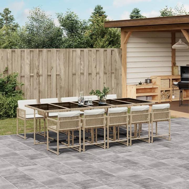 Produktbild vidaXL Garten Essgruppe (275 x 106 x 73 cm)
