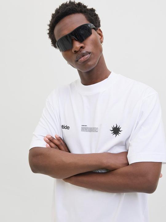 Image du produit Jack & Jones Gedruckt Rundhalsausschnitt T-shirt T-shirt (XL)