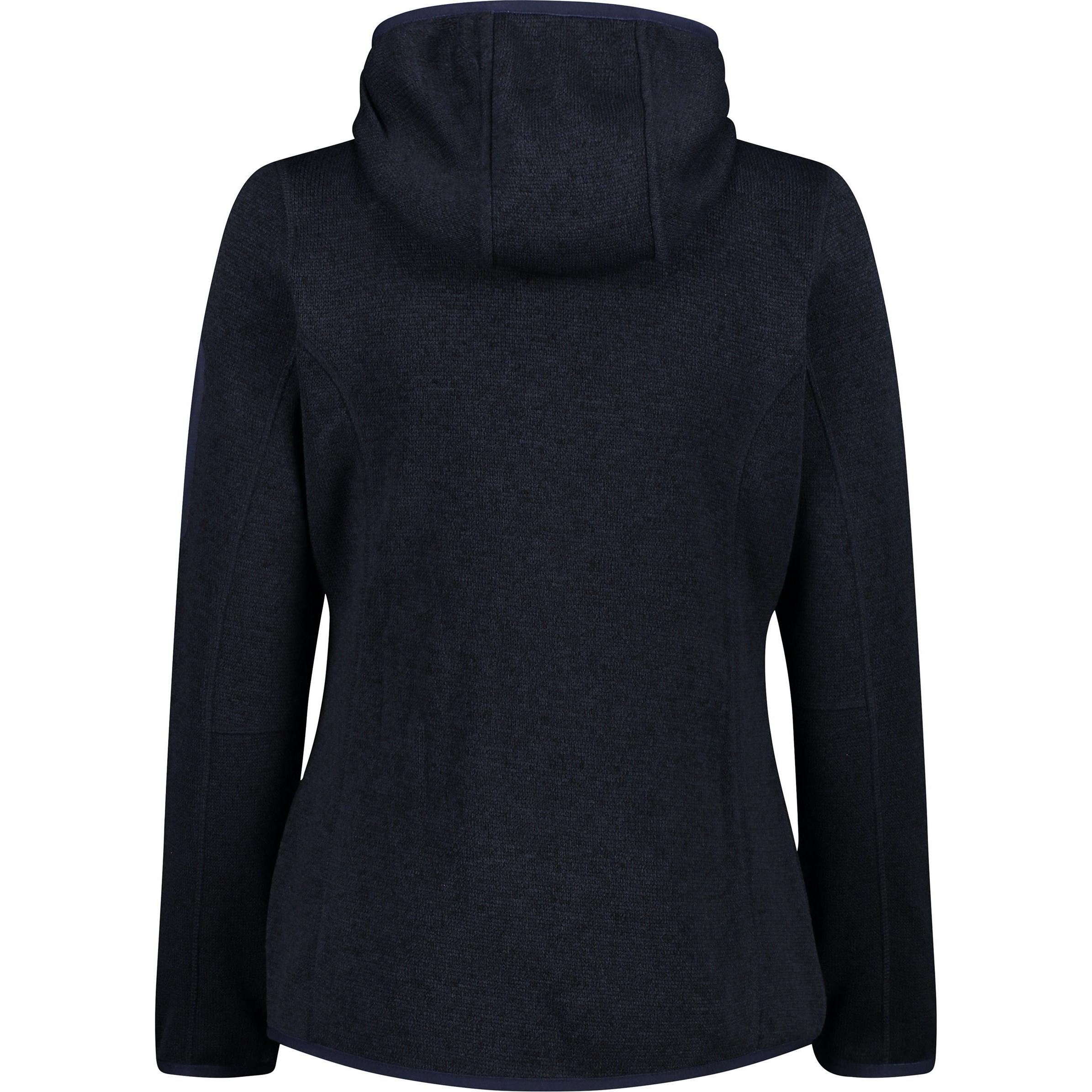 Thumbnail - CMP Campagnolo, Damen, Jacke, Zip Hoodie (40, M), Blau, 40, M