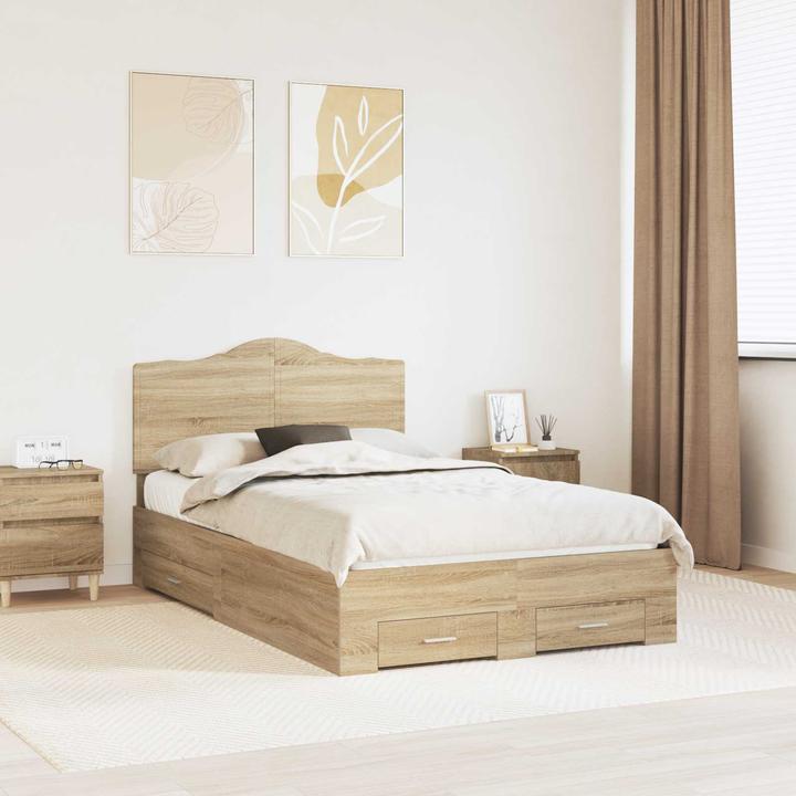 Image du produit vidaXL Moderner Bettrahmen (135 x 190 cm)