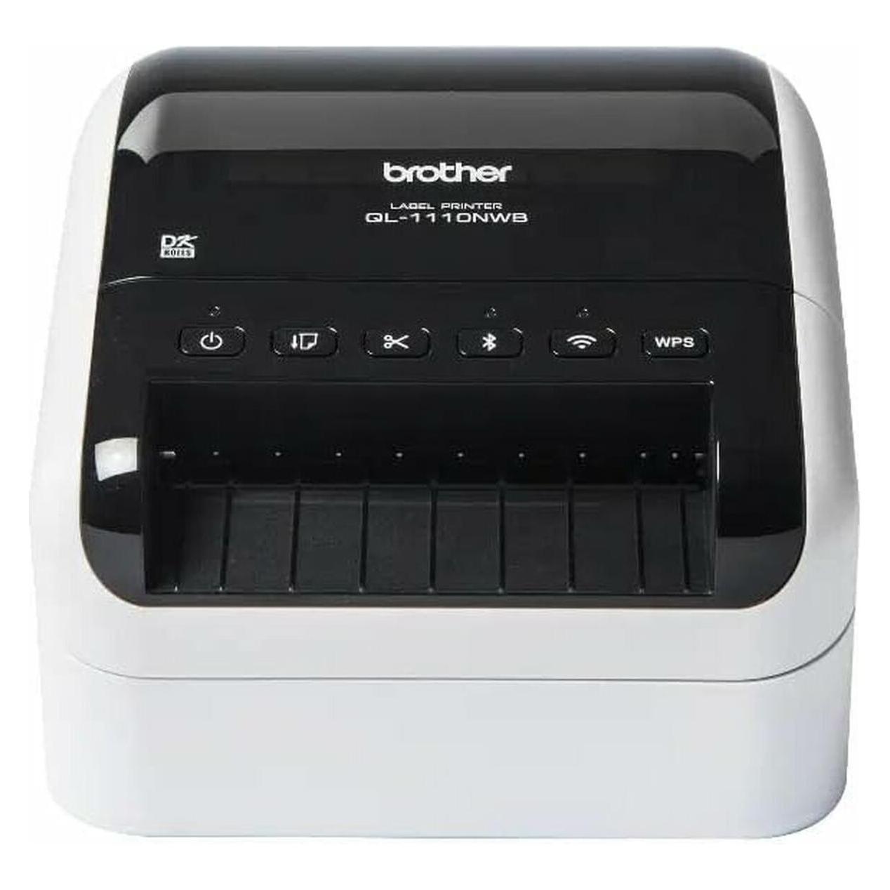 Brother Ql-1110NWB Etikettendrucker Thermodirekt 300 x 300 Dpi 110 mm/sek Verkabelt & Kabellos Ethernet/Lan Dk Wlan Bluetooth