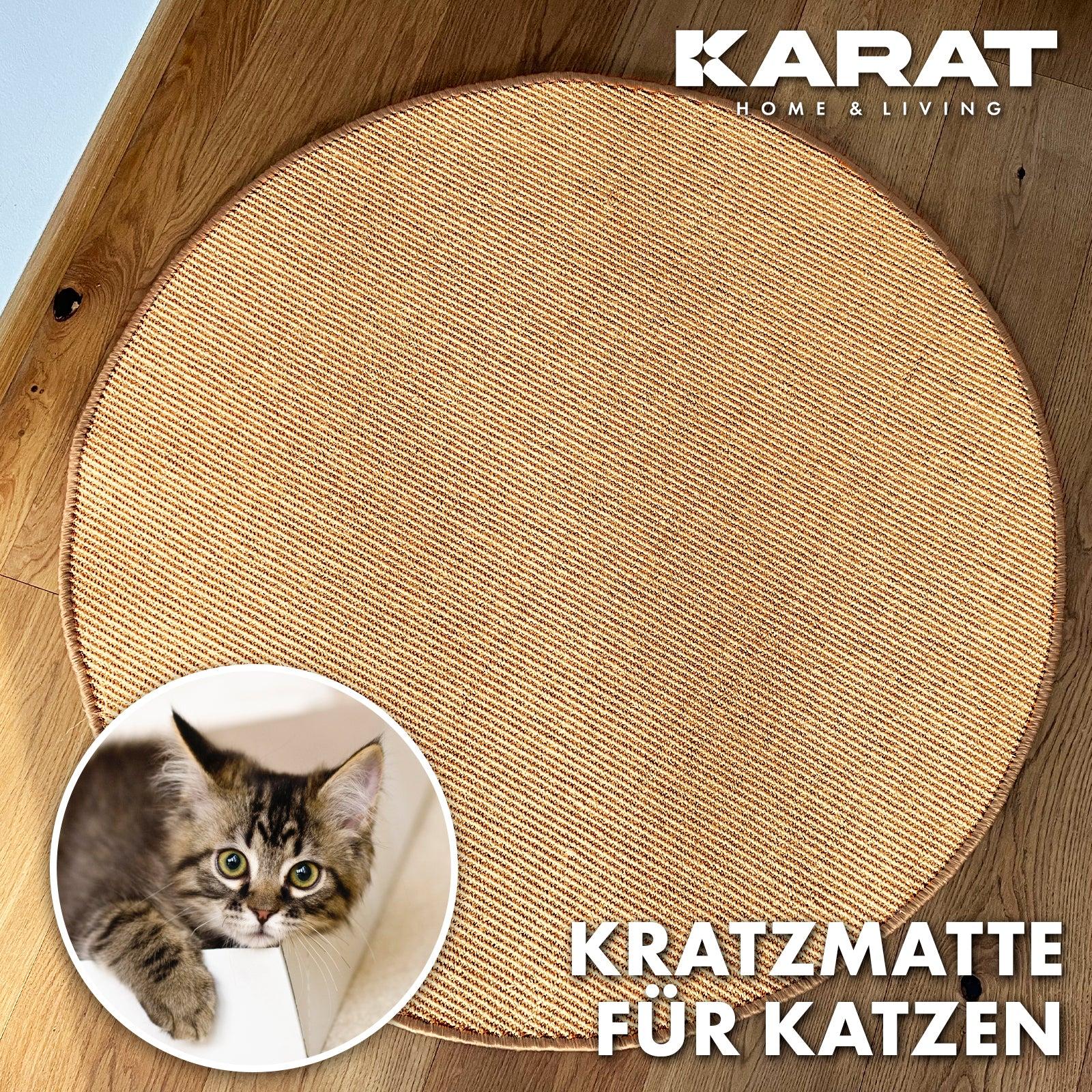 Karat Katzen-Kratzmatte (0.80 cm, Natur), Katzenbaum