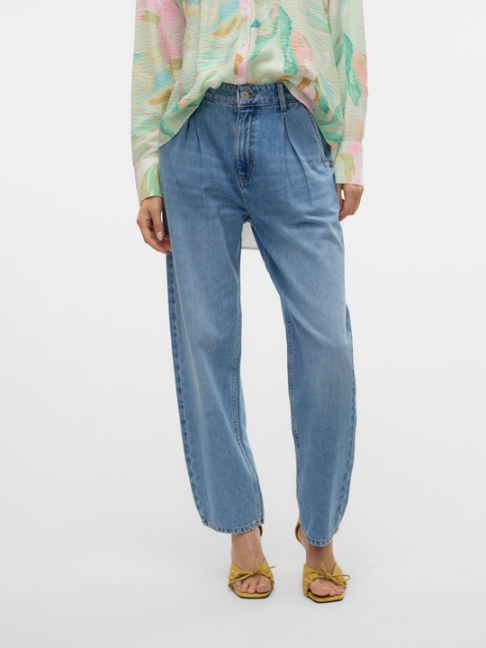 Produktbild Vero Moda VMETNA Hohe Taille Barrel Fit Jeans Straight-Fit (W26/L32)