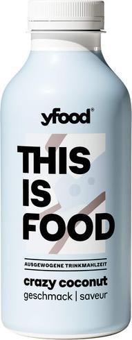 Produktbild YFood Trinkmahlzeit Crazy Coconut (Kokos, 6 x)