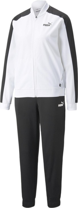 Actual product image Puma Ladies baseball jersey suit Cl tracksuit, white, L (L)