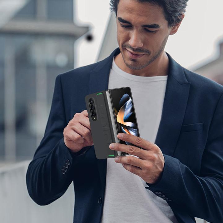 Produktbild Samsung GF936TBE Silikon-Griffhülle für Galaxy Flip 4, Schwarz (Schwarz) (Samsung Galaxy Z Fold4)