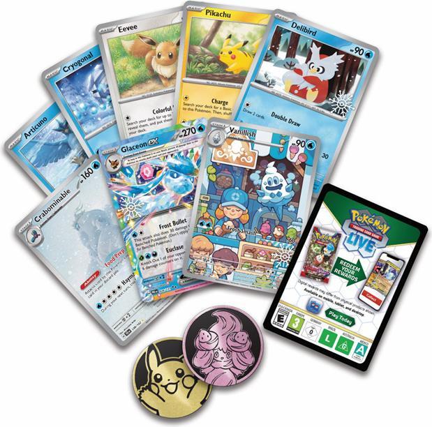 Actual product image Pokémon Holiday Calendar 2025