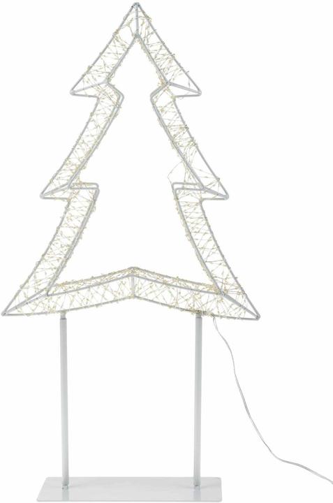 Actual product image Cocon LED-Tannenbaum 3D, Metall, klein