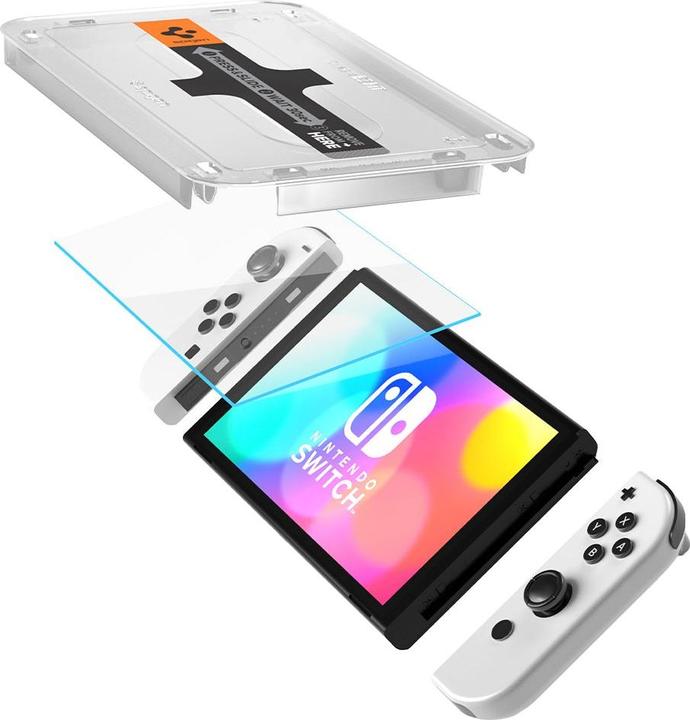 Productafbeelding Spigen szkło hartowane do Nintendo Switch OLED 2szt. (Switch)