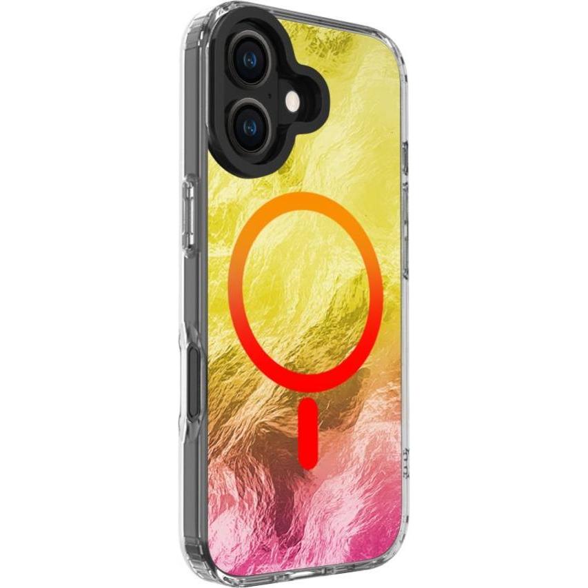 Evelatus Back panel cover Apple iPhone 17 IMD Glacier Case with Magsafe Pink Gold (Apple iPhone 17), Cover smartphone, Oro