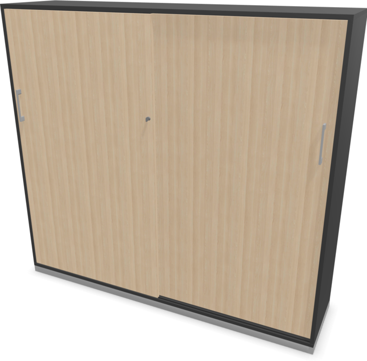 Décor de frêne beige sable avec structure, Gris argenté, Gris foncé
