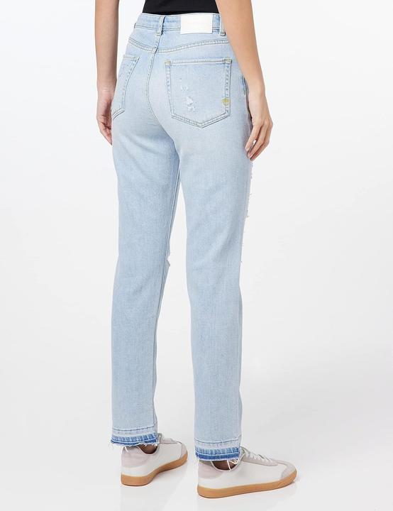 Produktbild Pinko Sissy Slim Denim Light + Ramm Jeans mit Scheuren (32)