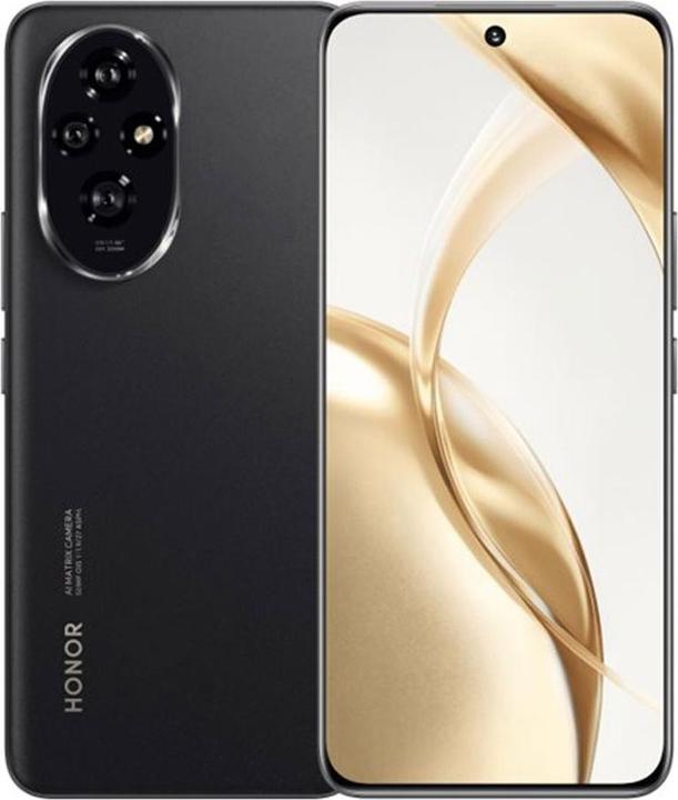 Actual product image Honor 200 (512 GB, Black, 6.70", Dual SIM, 5G)