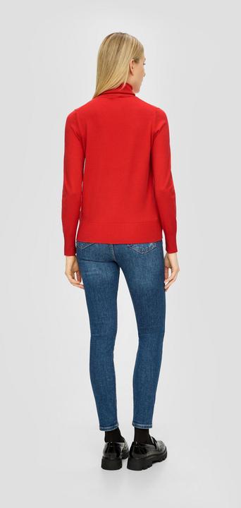 Produktbild s.Oliver Strickpullover Strickpullover mit Rollkragen (46)