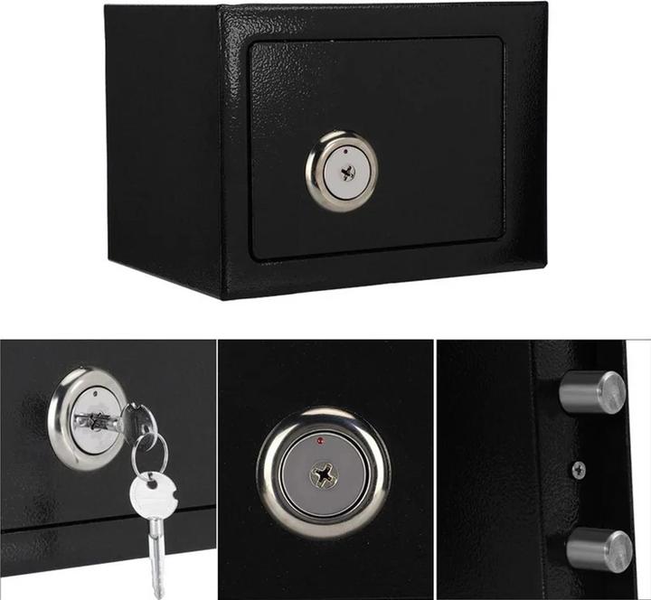 Produktbild Extralink Startseite | Sicher zu Hause | Büro Schlüsselbox Safe schwarz S-404