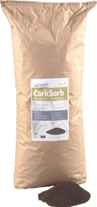 Actual product image kaiserkraft Oil binding agent CorkSorb granules