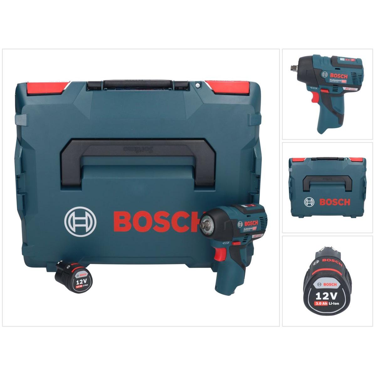 Thumbnail - Bosch Professional, Bohrmaschine + Akkuschrauber, Bosch GDS 12V-115 Akku Drehschlagschrauber 12V 115 Nm + 1x Akku 3,0Ah ...
